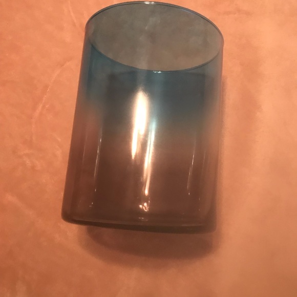 Blue & clear ombré candle holder/Vase - Picture 3 of 3